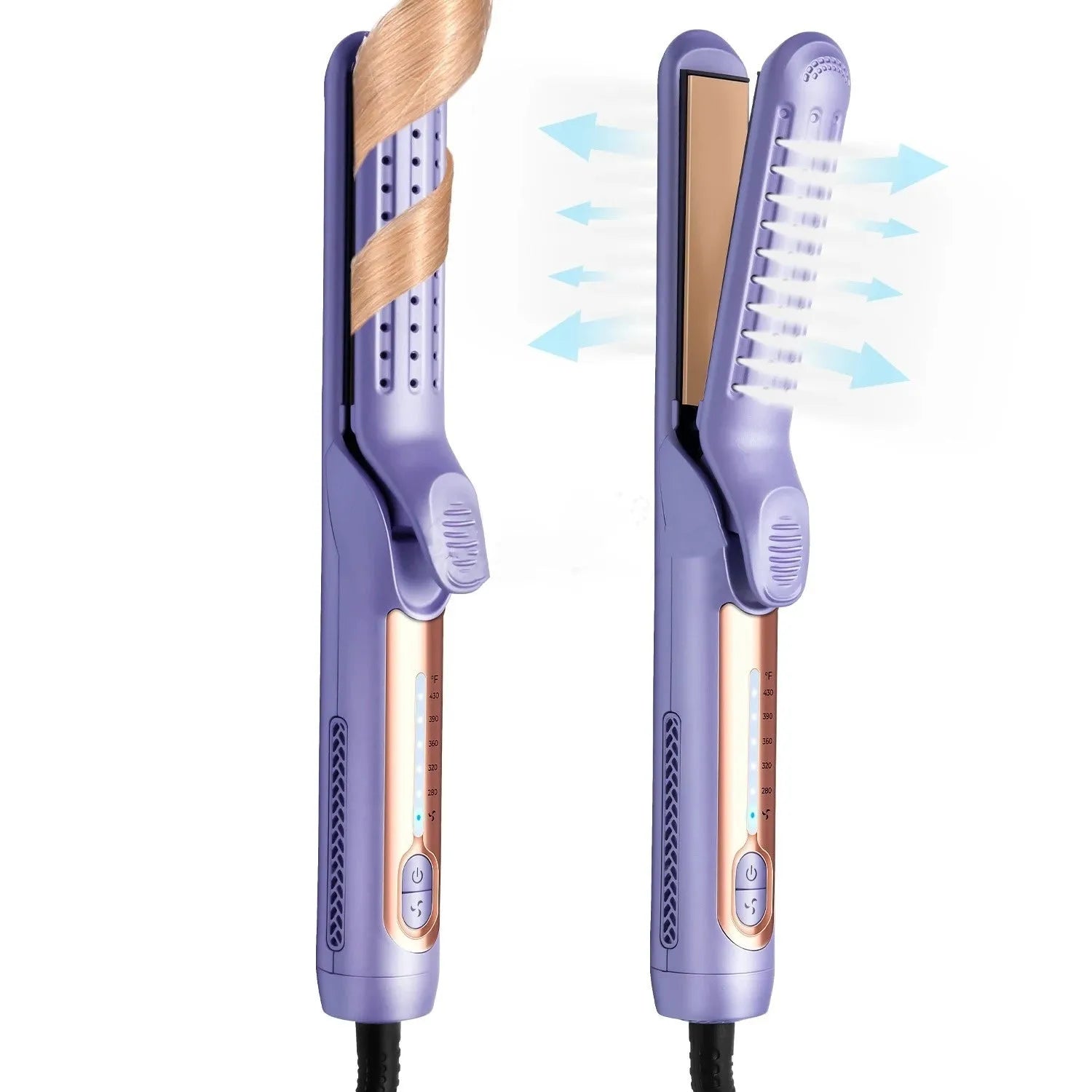 Home Hair Curling Electric Hair Straightener Home Hair Curling Electric Hair Straightener Device - Bellarte Enchanté Home Hair Curling Electric Hair Straightener Home Hair Curling Electric Hair Straightener Device